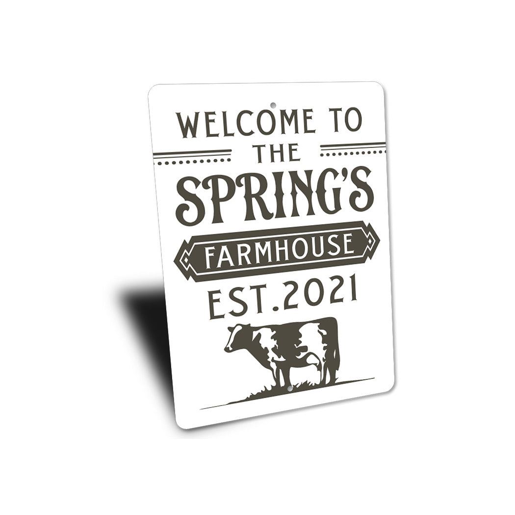 Farm Welcome Sign Sign