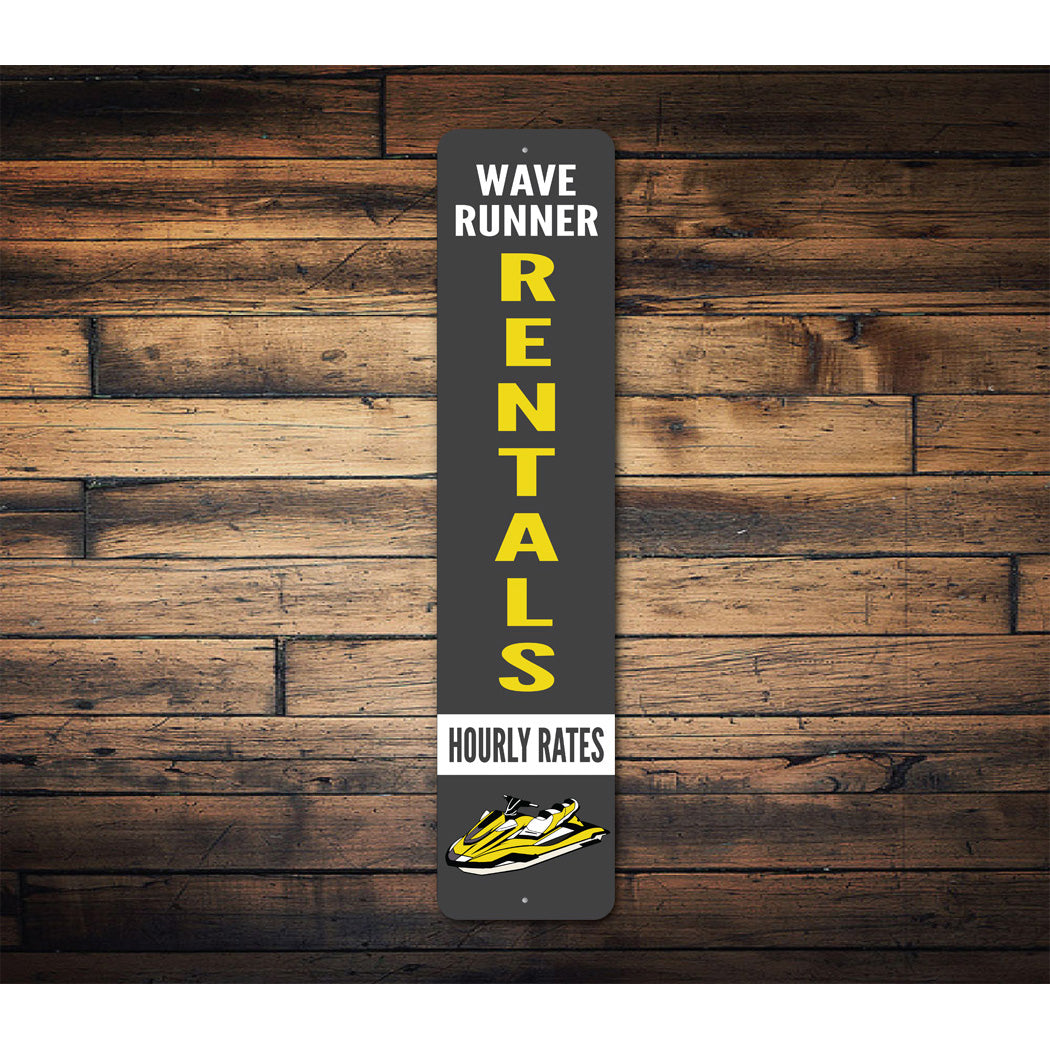 Wave Runner Rentals Sign