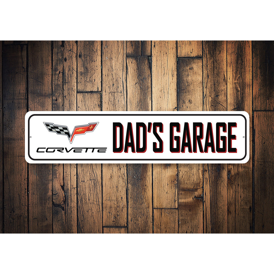 C6 Dads Garage Sign