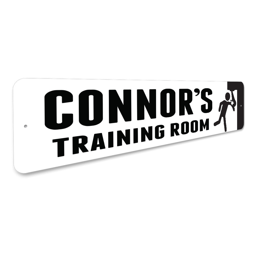 Boxing Training Room Sign