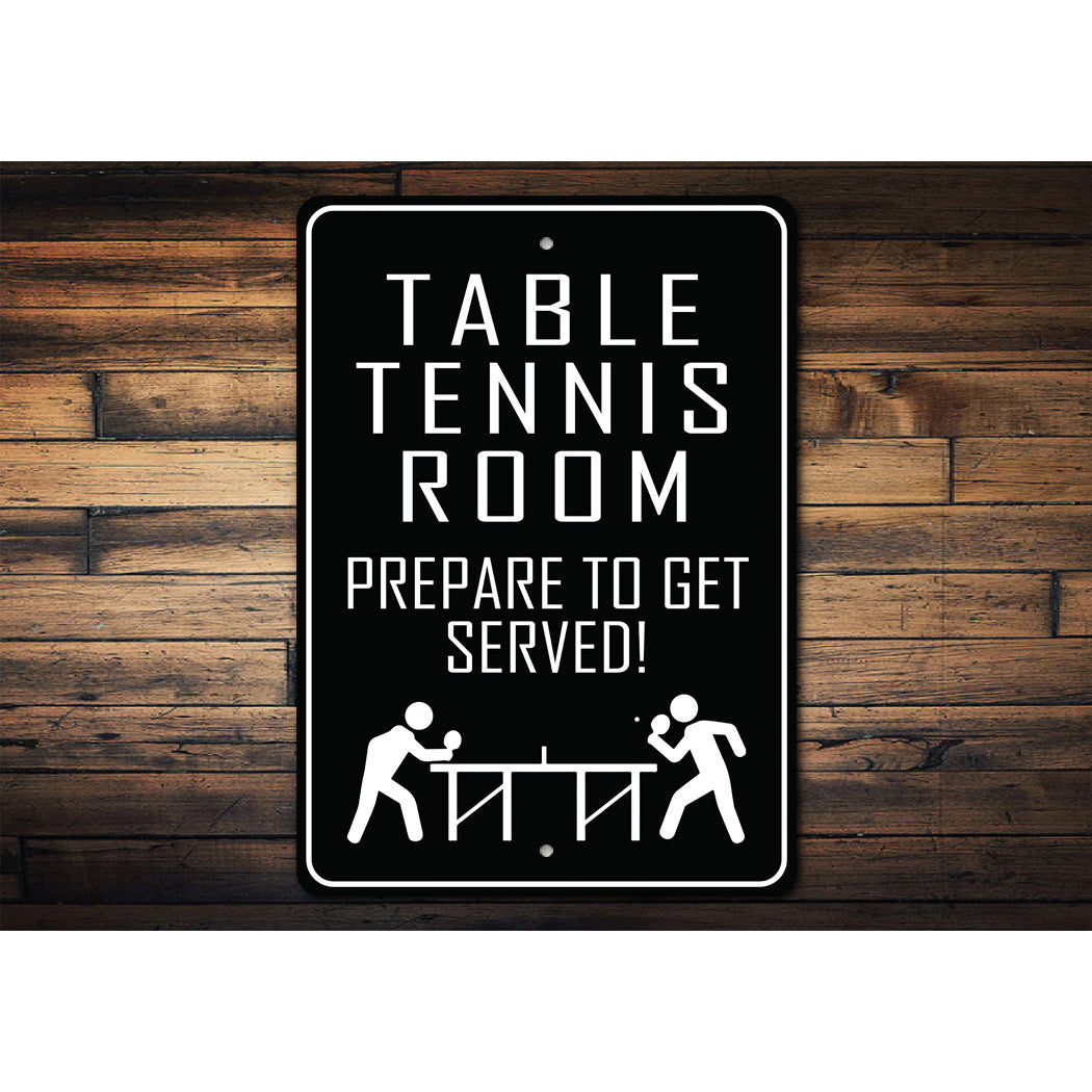 Funny Tennis Humor Sign