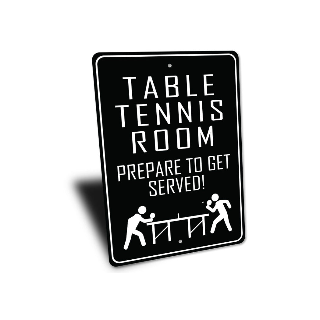 Funny Tennis Humor Sign