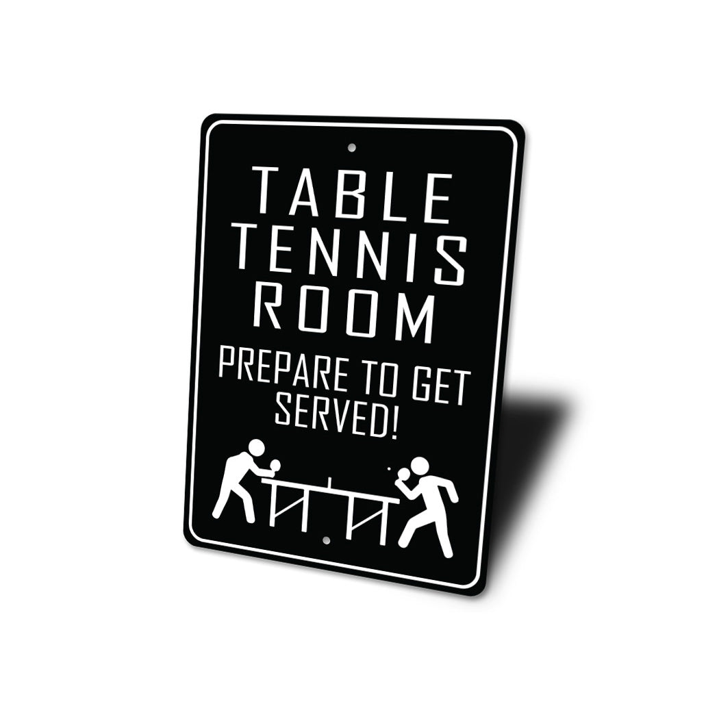 Funny Tennis Humor Sign