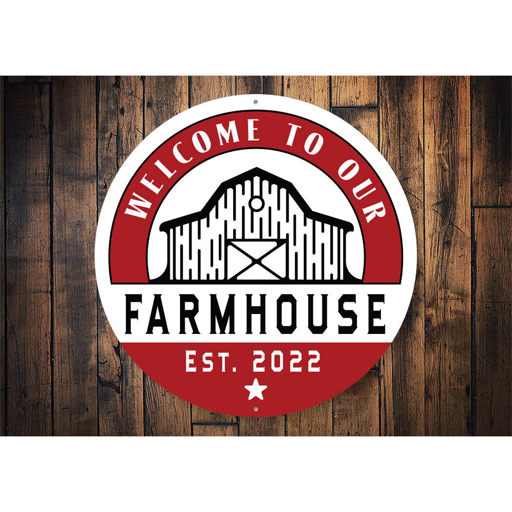 Vintage Barn Sign Sign