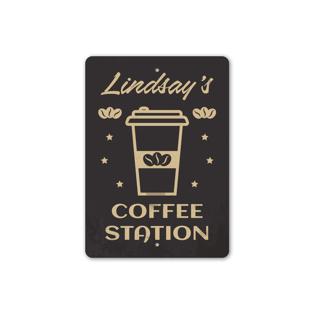 Custom Coffee Bar Sign