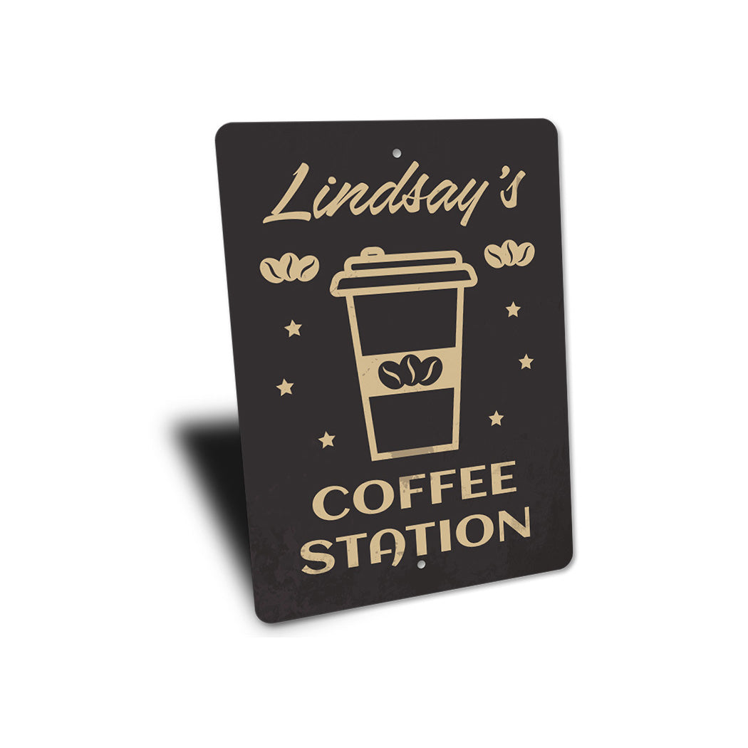 Custom Coffee Bar Sign