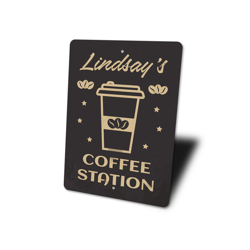 Custom Coffee Bar Sign