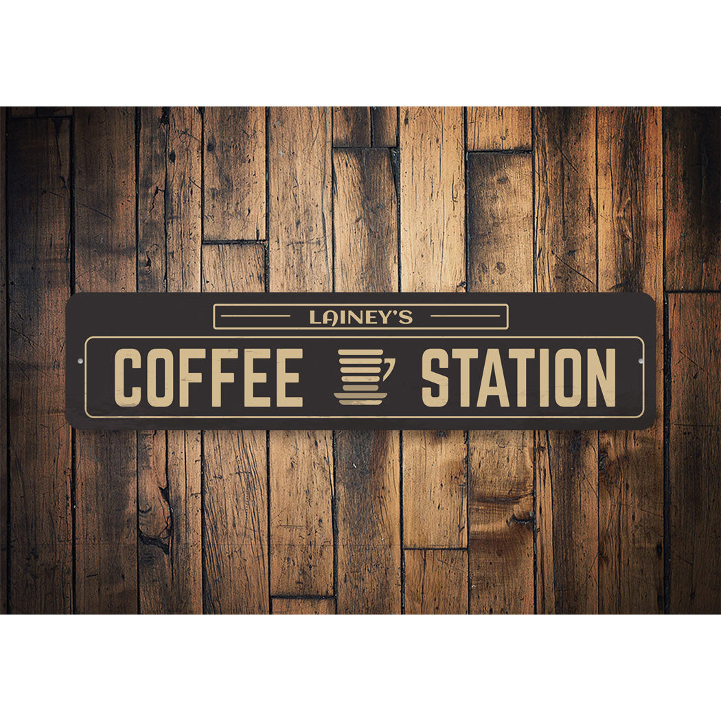 Custom Coffee Bar Sign Sign