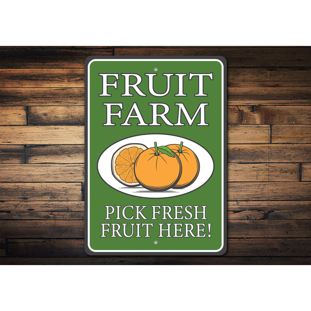 Fruit Farm Open Sign