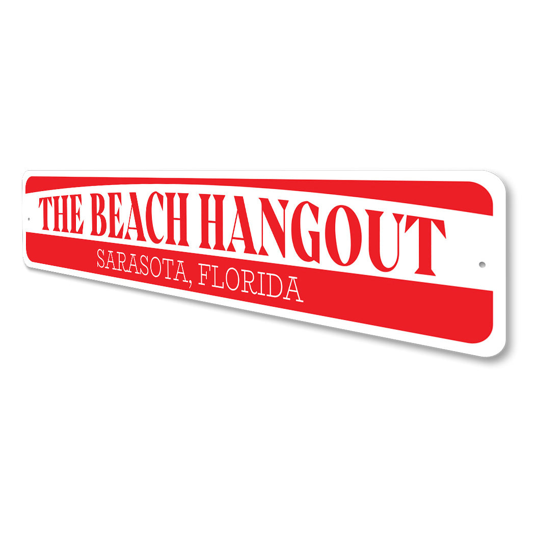 Beach House Location Sign