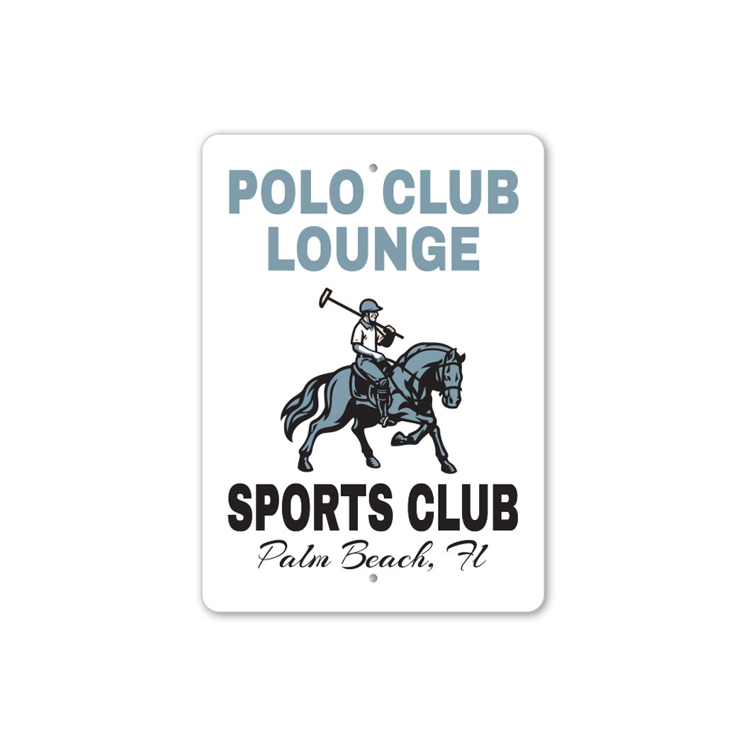 Polo Sport Lounge Sign