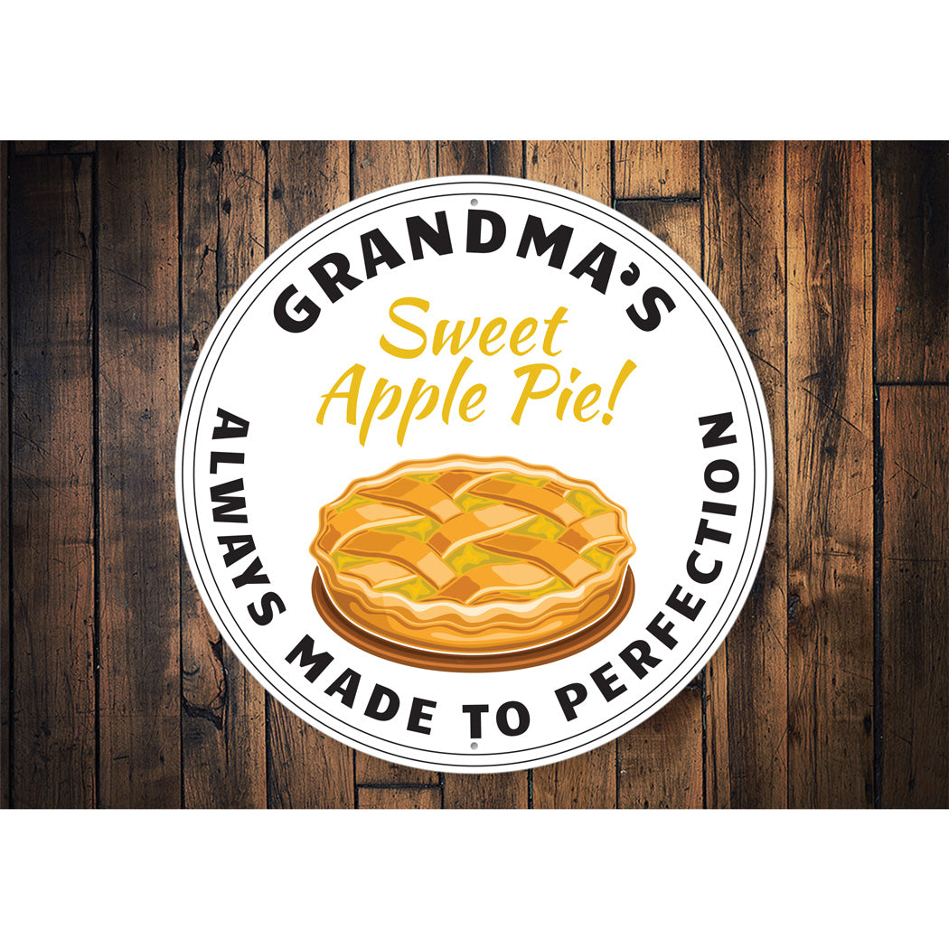 Apple Pie Made To Perfection Sign