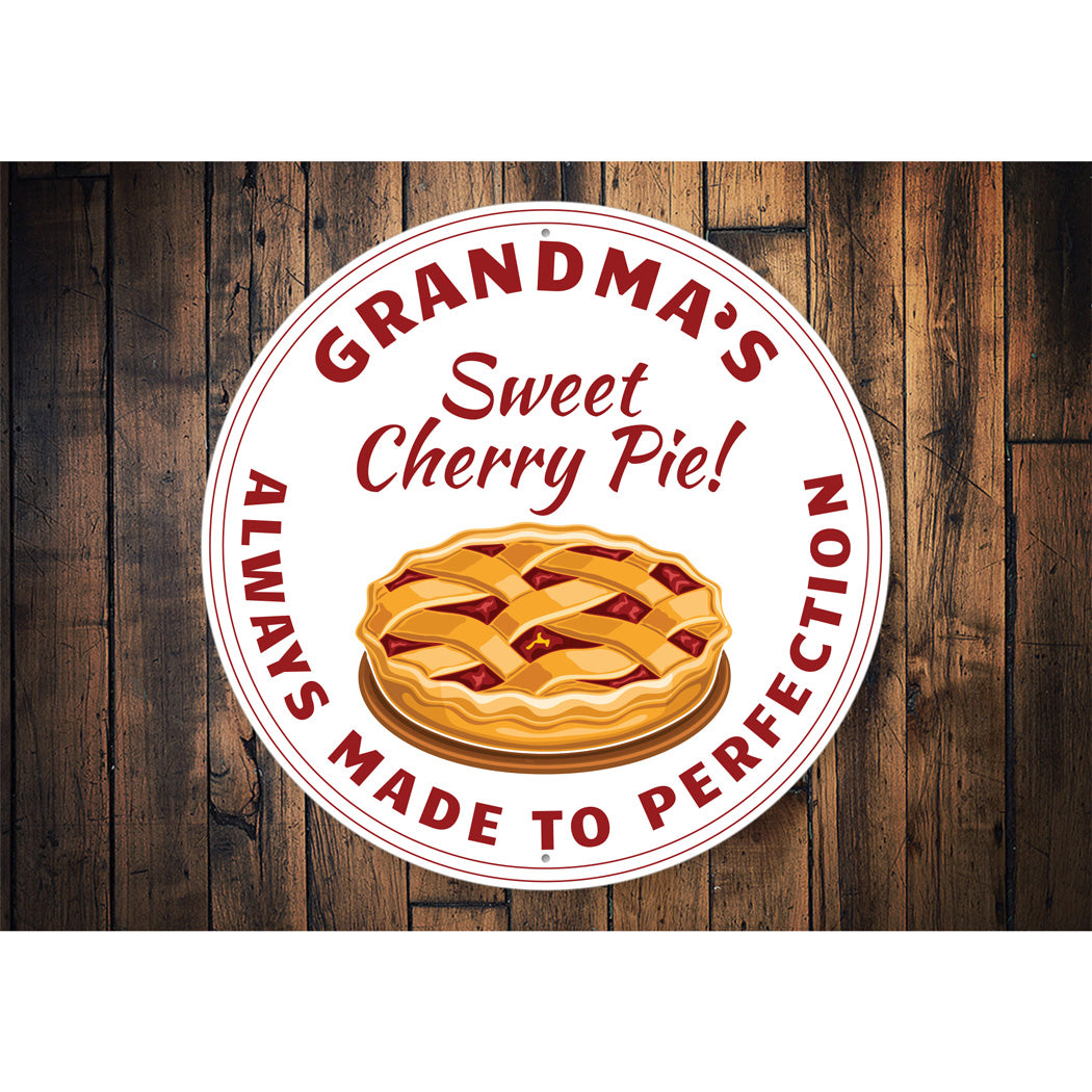 Sweet Cherry Pie Perfection Sign