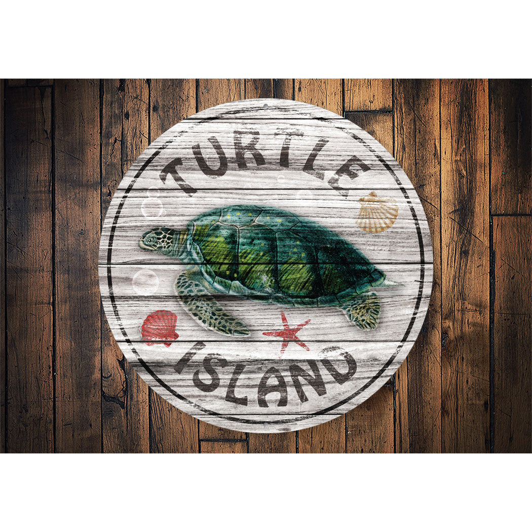 Turtle Island Sign