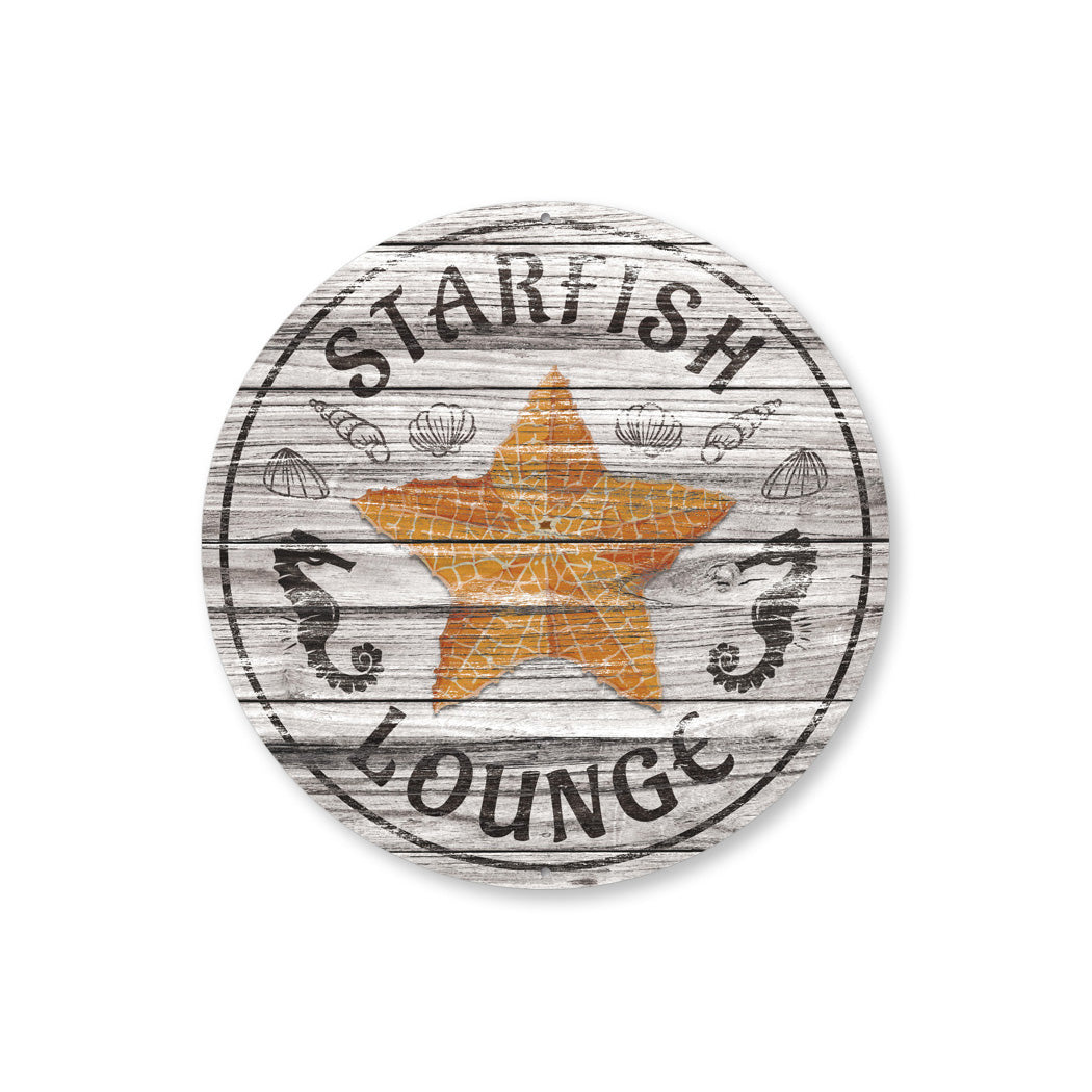 Starfish Lounge Sign Sign