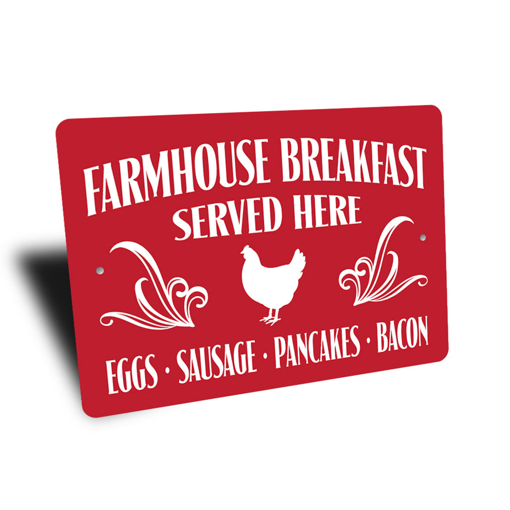 Farmhouse Breakfast Meal Sign