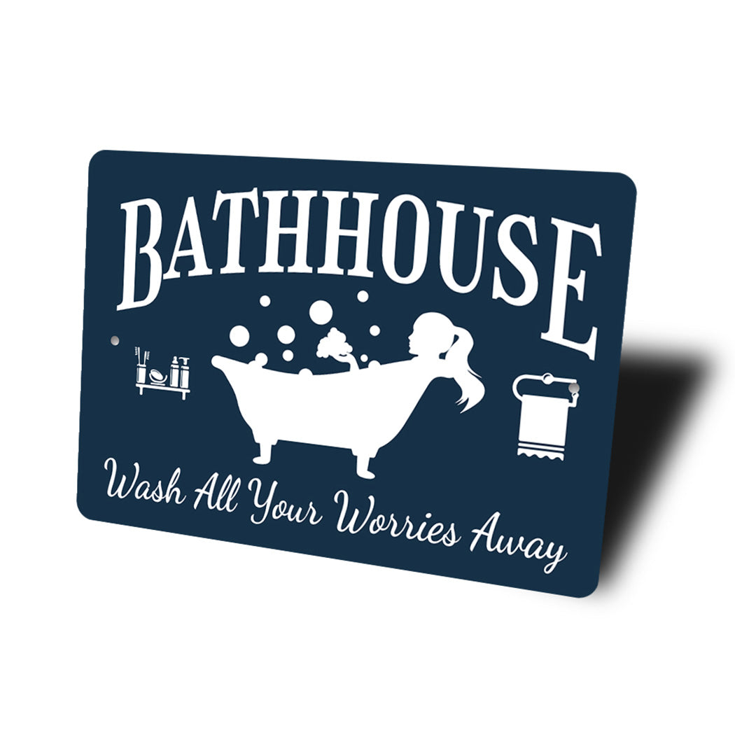 Custom Bathhouse Sign