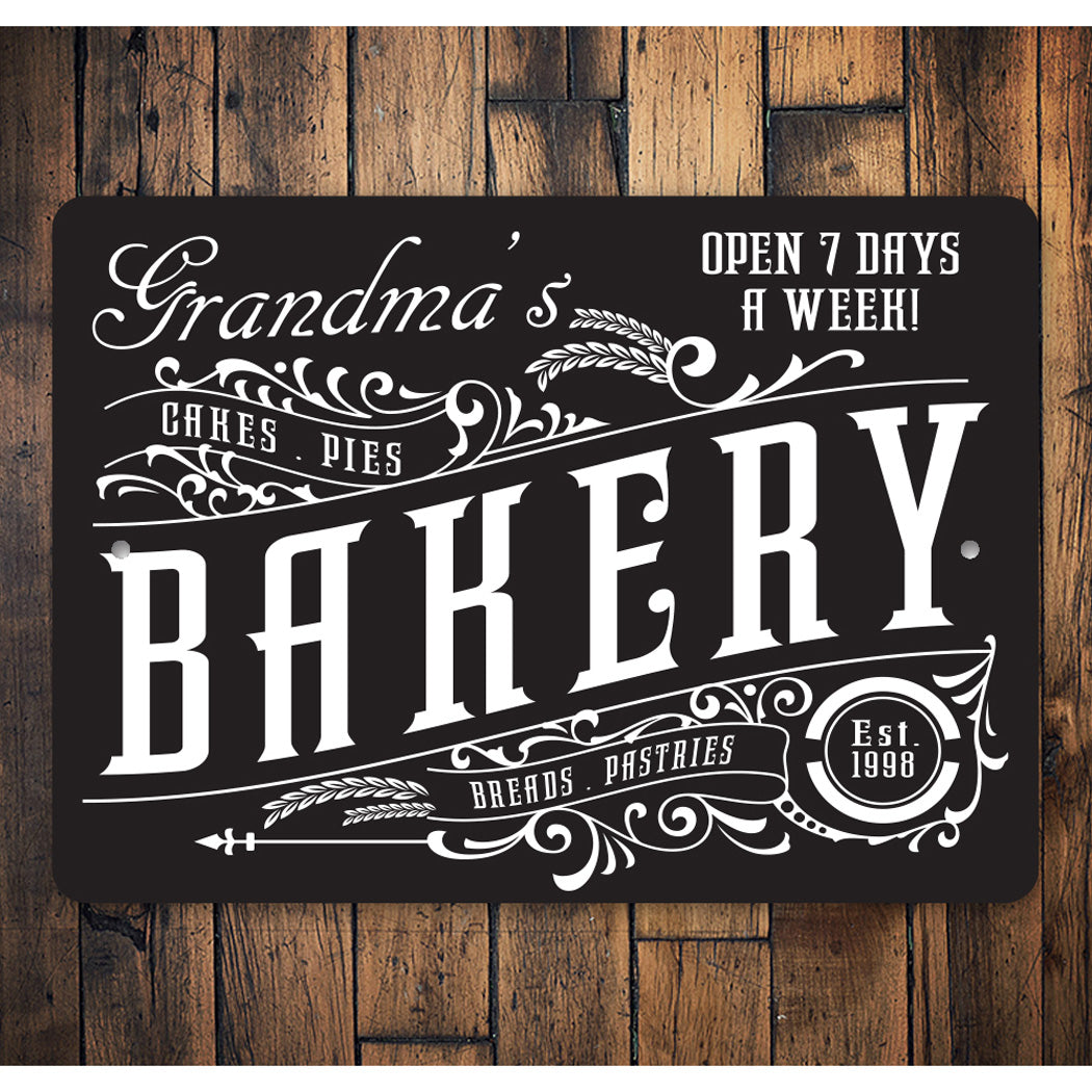 Custom Vintage Bakery Farmhouse Sign