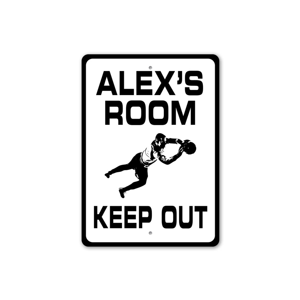 Personalized Soccer Goalie Room Sign