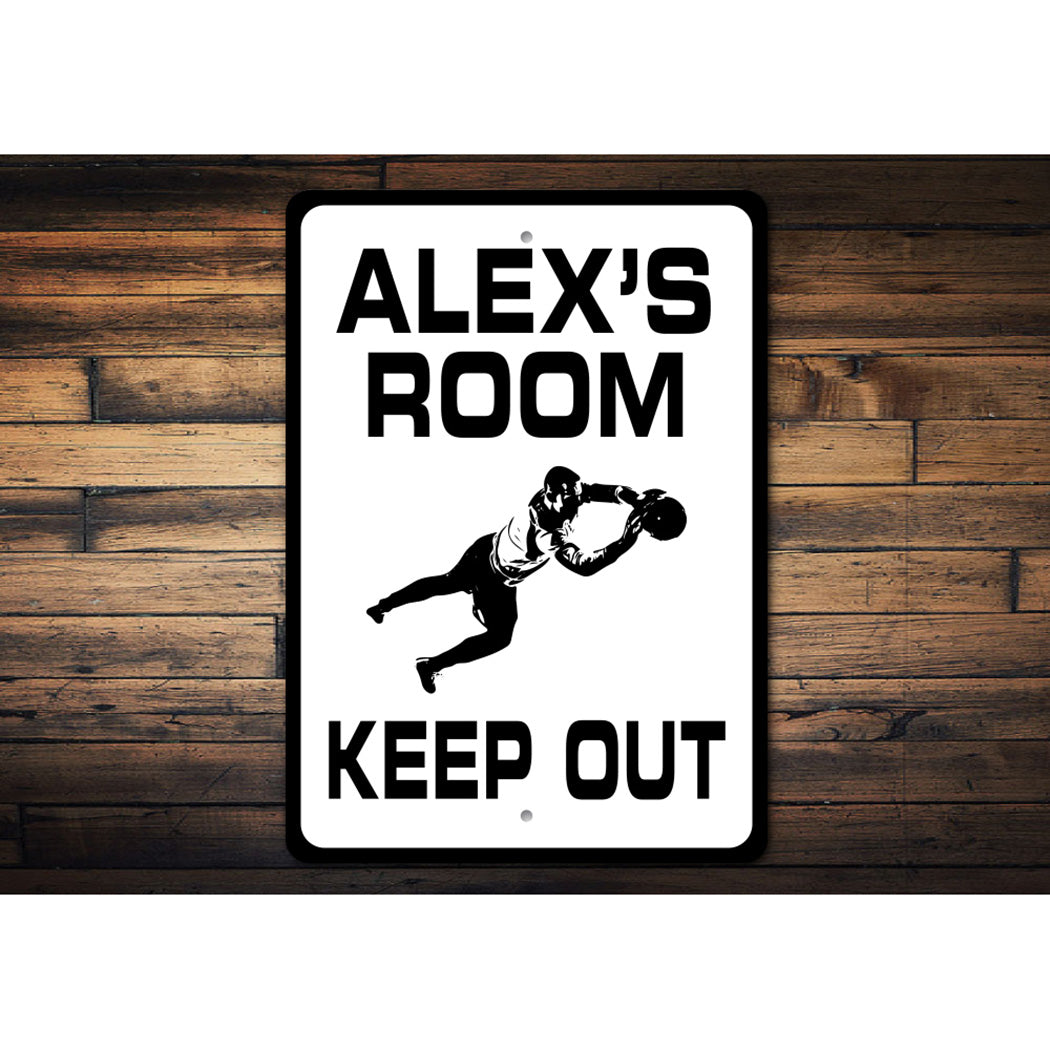 Personalized Soccer Goalie Room Sign