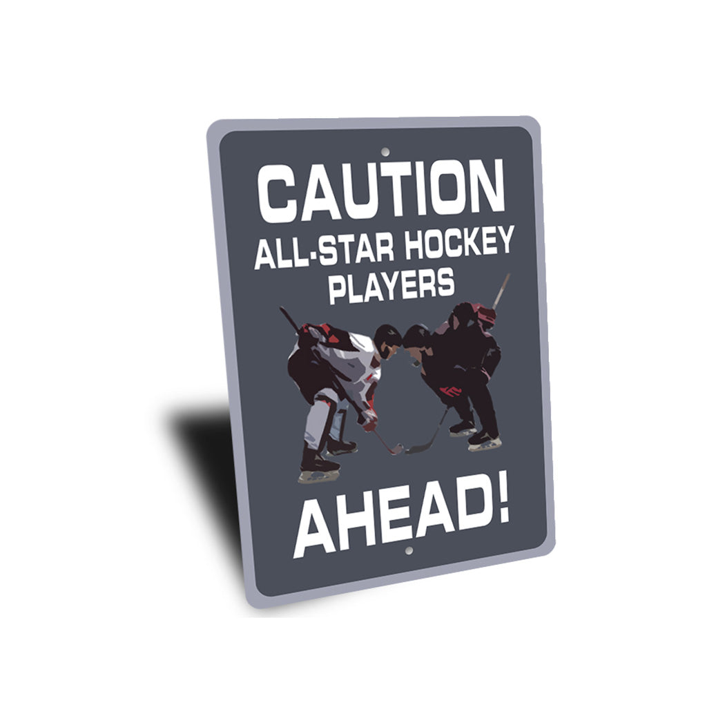 Hockey All Star Room Sign