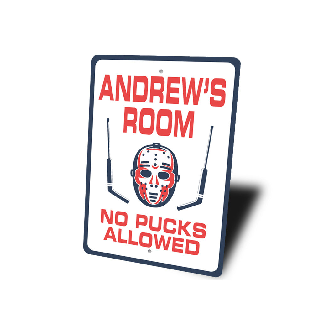 Personalized Funny Hockey Sign