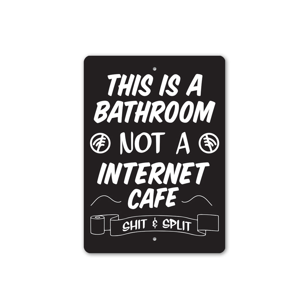 Funny Bathroom Joke Sign