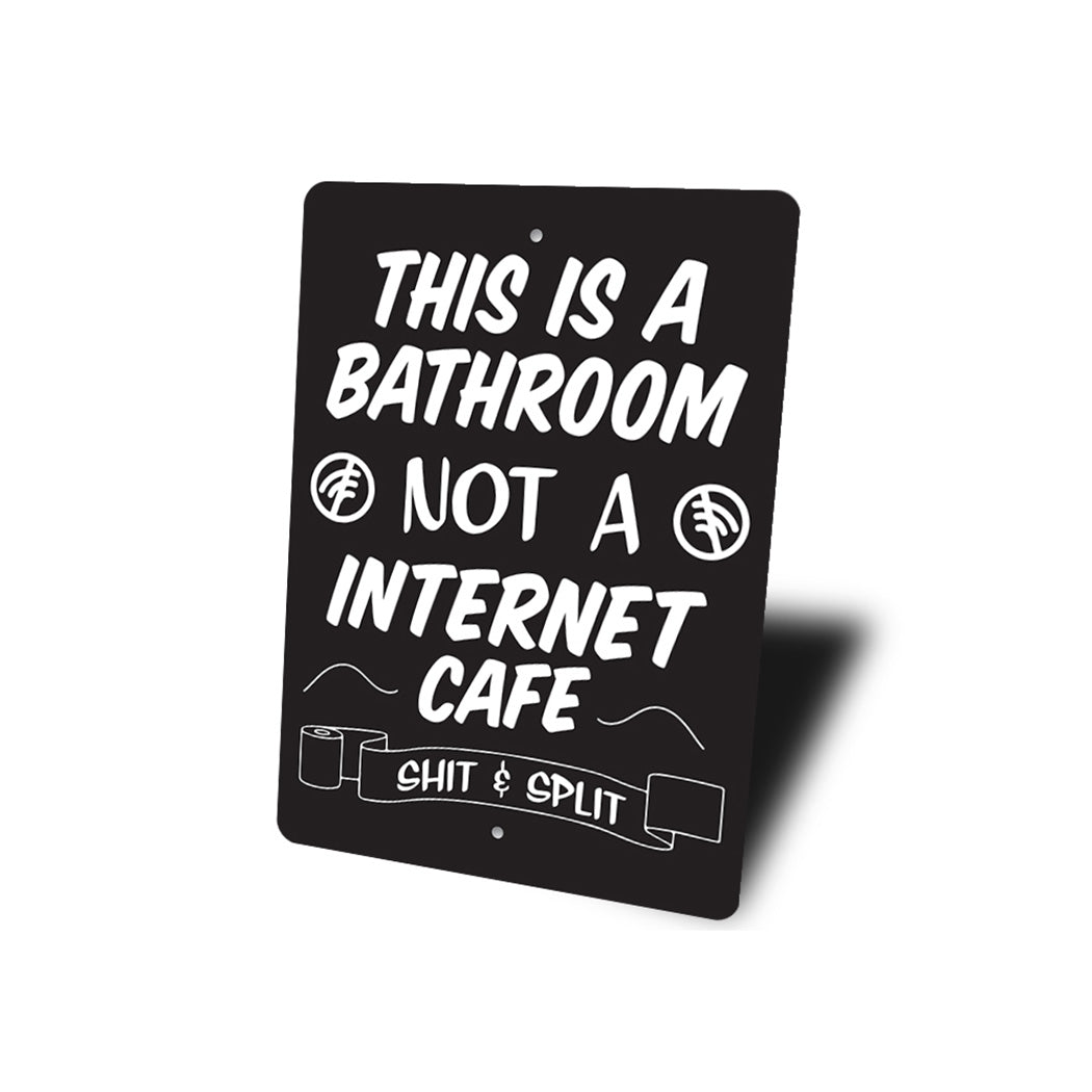 Funny Bathroom Joke Sign