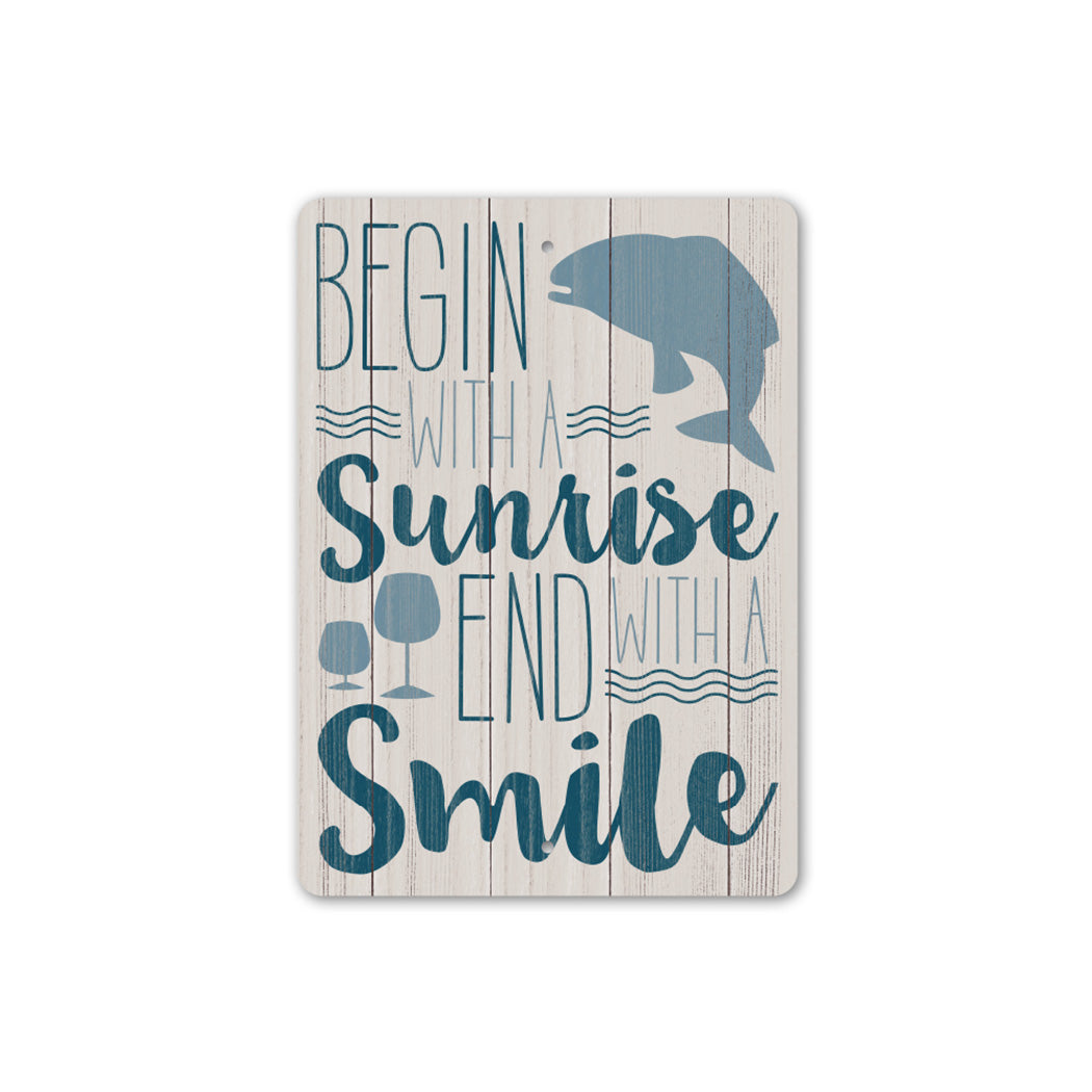 Begin With A Sunrise Sign