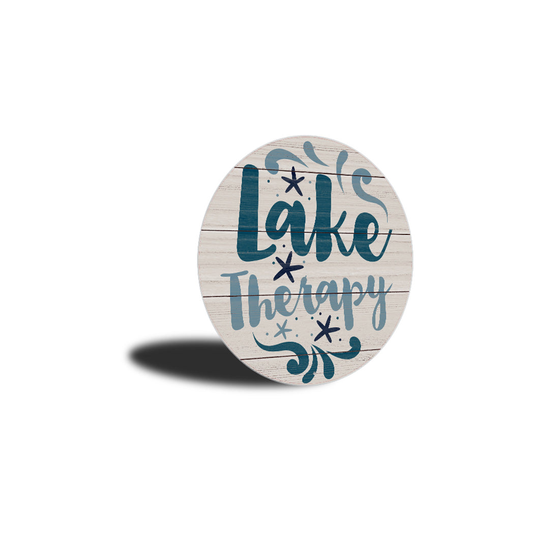Lake Therapy Sign