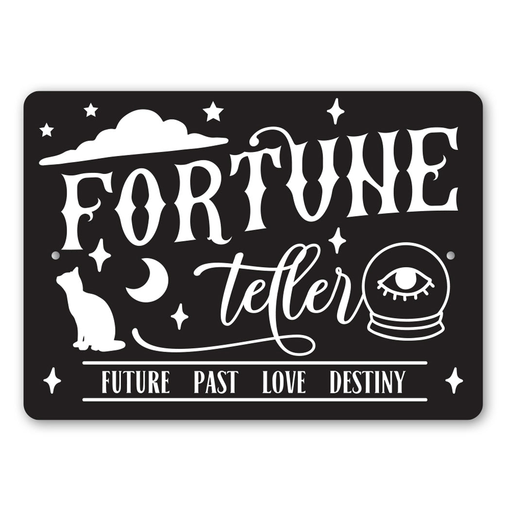 Fortune Teller Entrance Sign