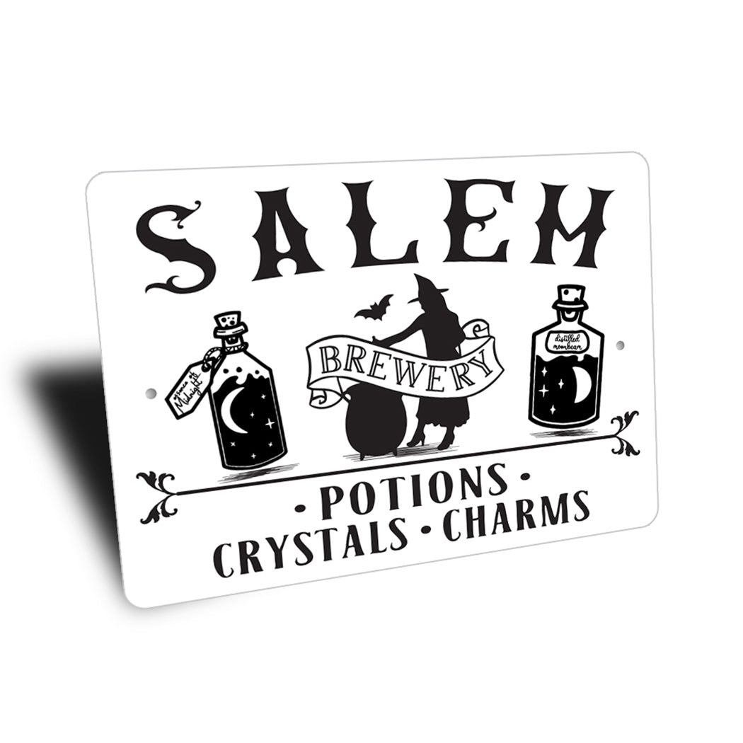 Potions Crystals And Charms Sold Here Sign