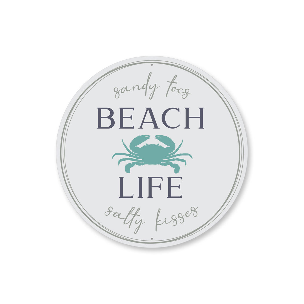 Sandy Toes Beach Sign