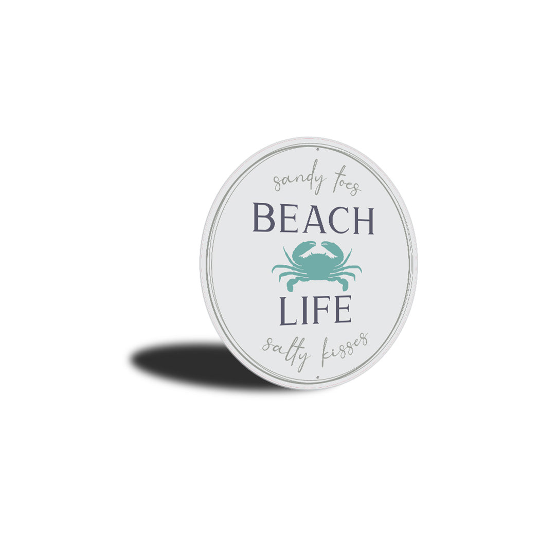 Sandy Toes Beach Sign