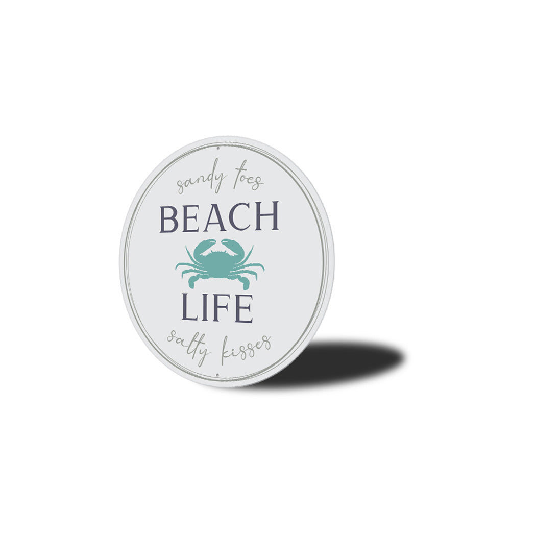 Sandy Toes Beach Sign