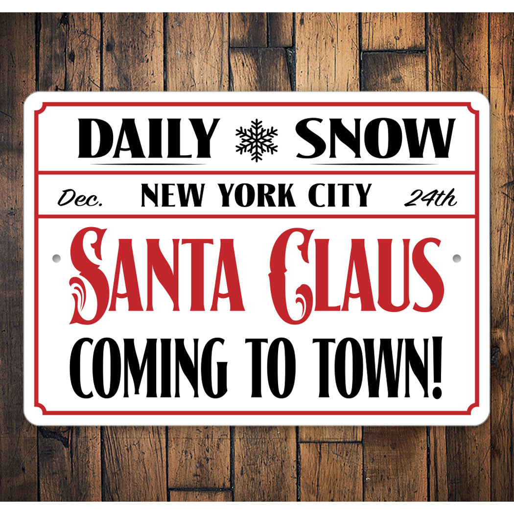 Daily Snow Article Sign