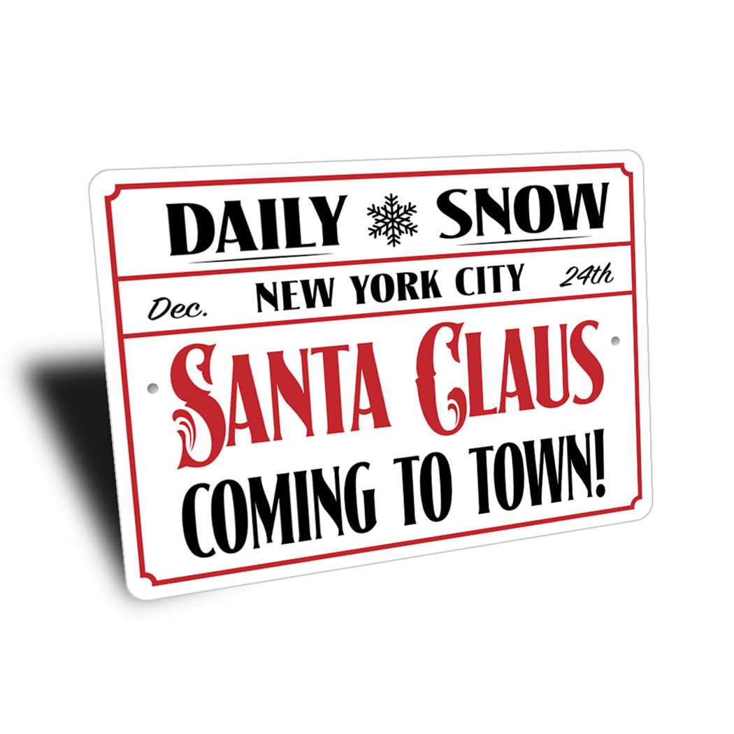 Daily Snow Article Sign