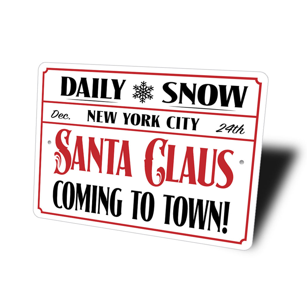 Daily Snow Article Sign