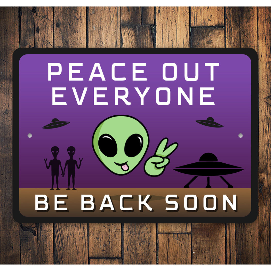Be Back Soon Door Sign
