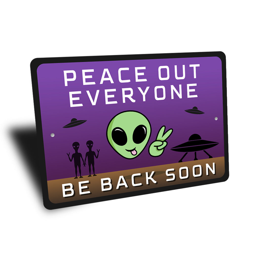Be Back Soon Door Sign