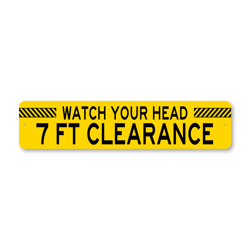 Watch Your Head Clearance Horizontal Sign