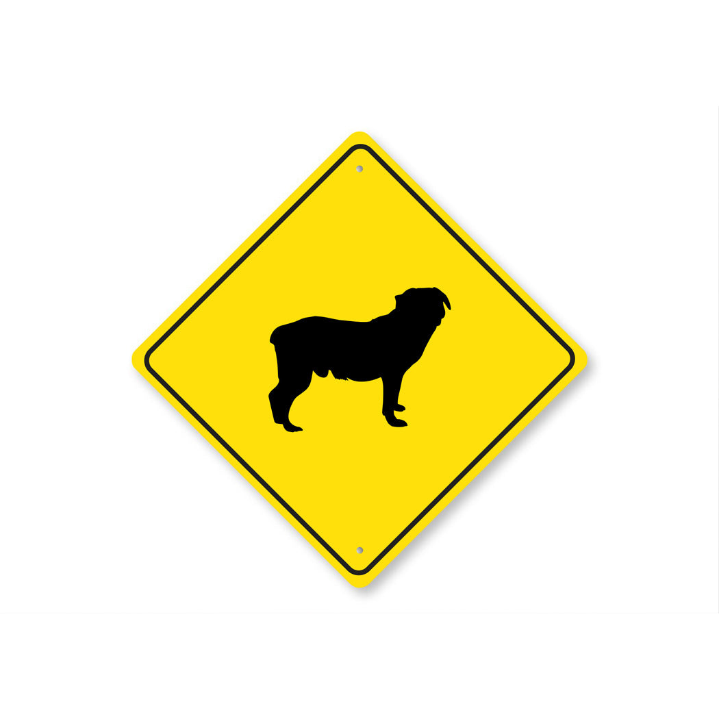 Entlebucher Mountain Dog Dog Diamond Sign