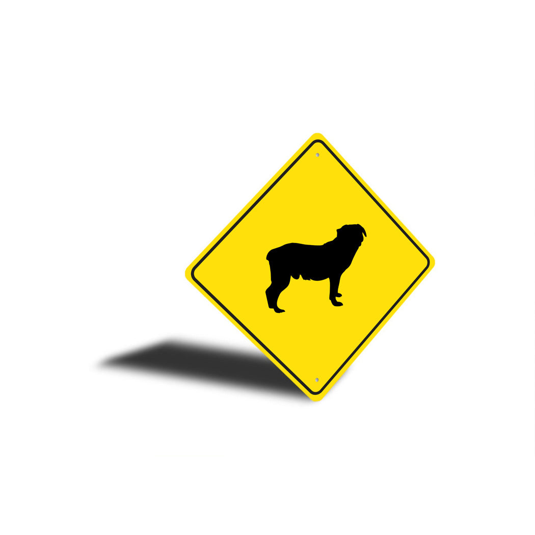 Entlebucher Mountain Dog Dog Diamond Sign
