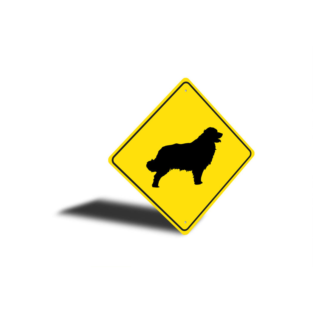 Leonberger Dog Diamond Sign