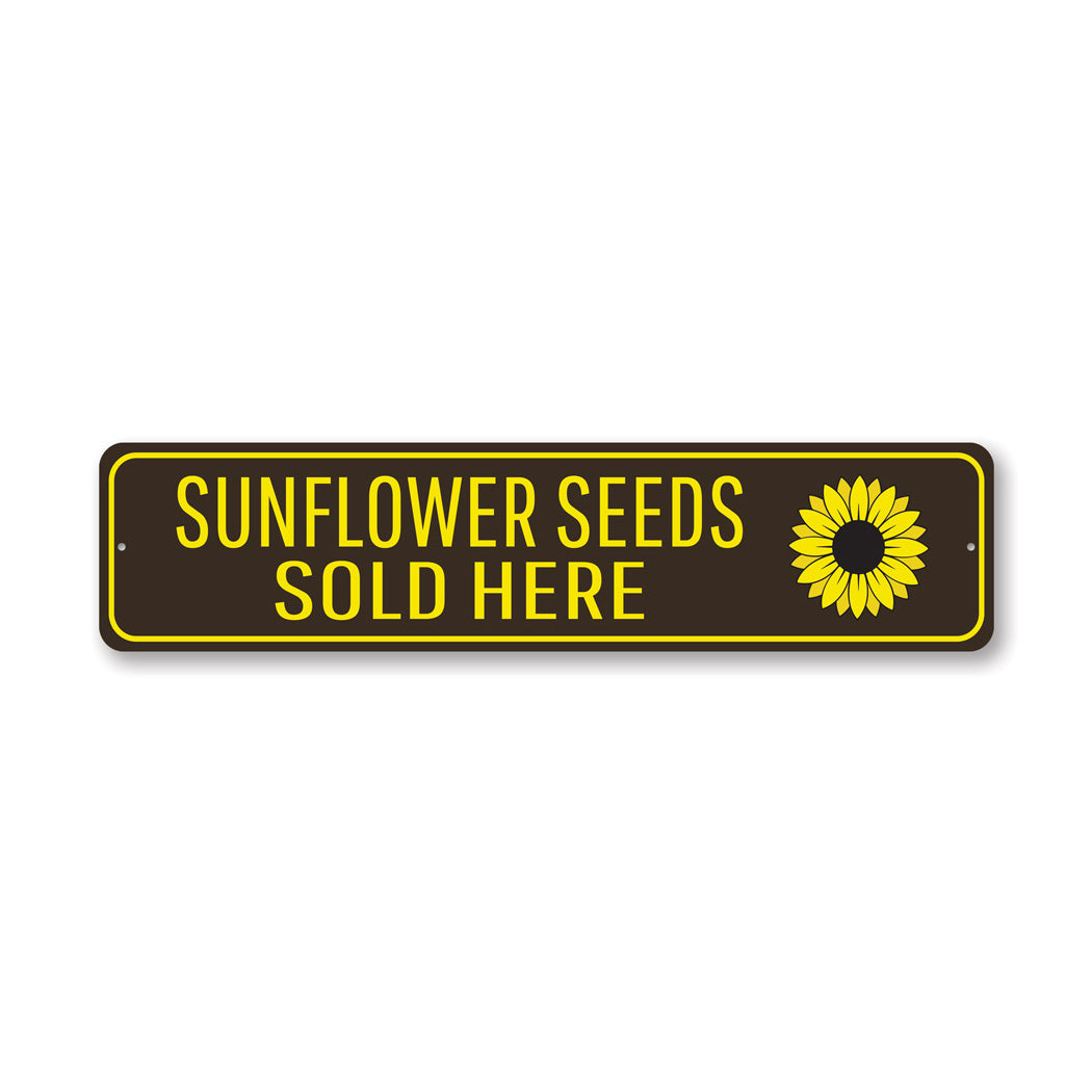 Sunflower Seeds Sold Here Sign