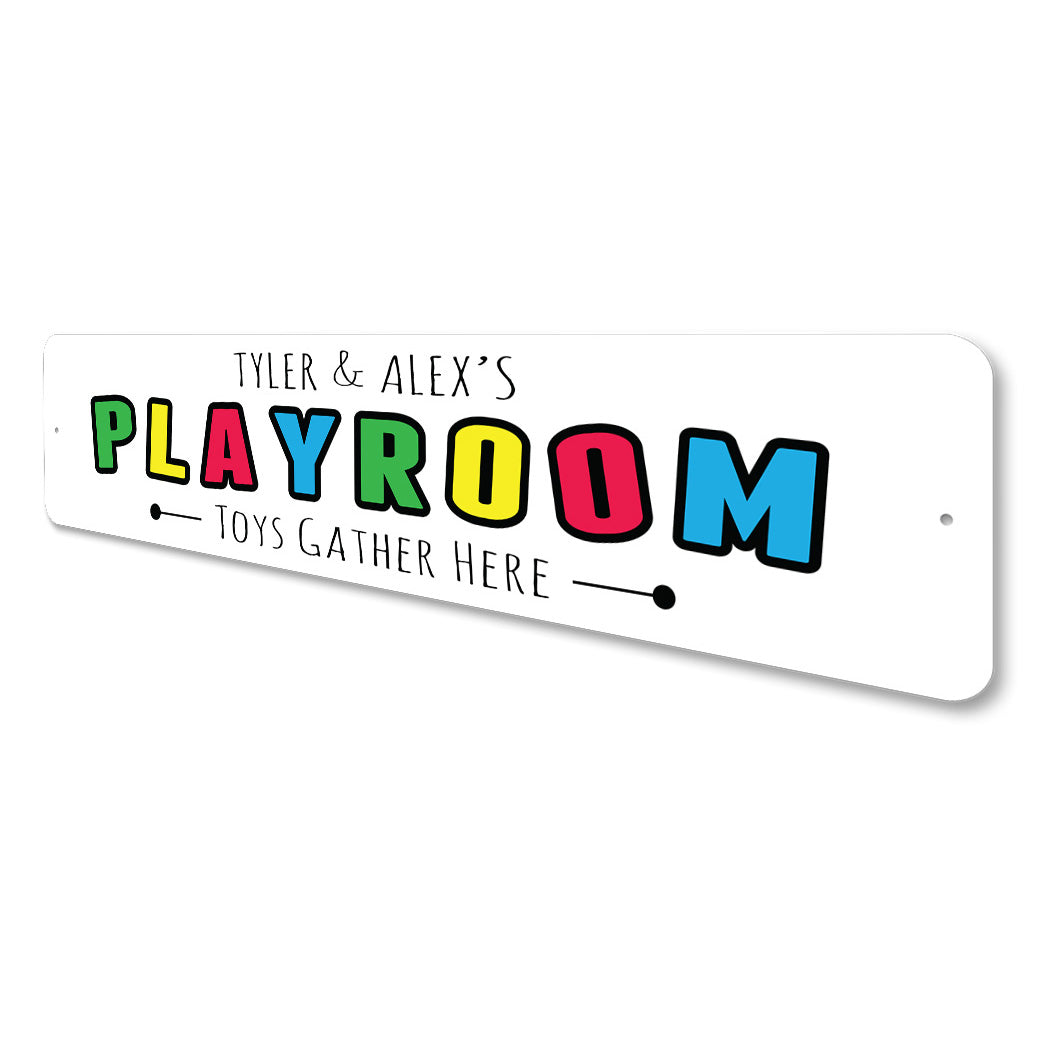 Playroom Where The Toys Gather Sign