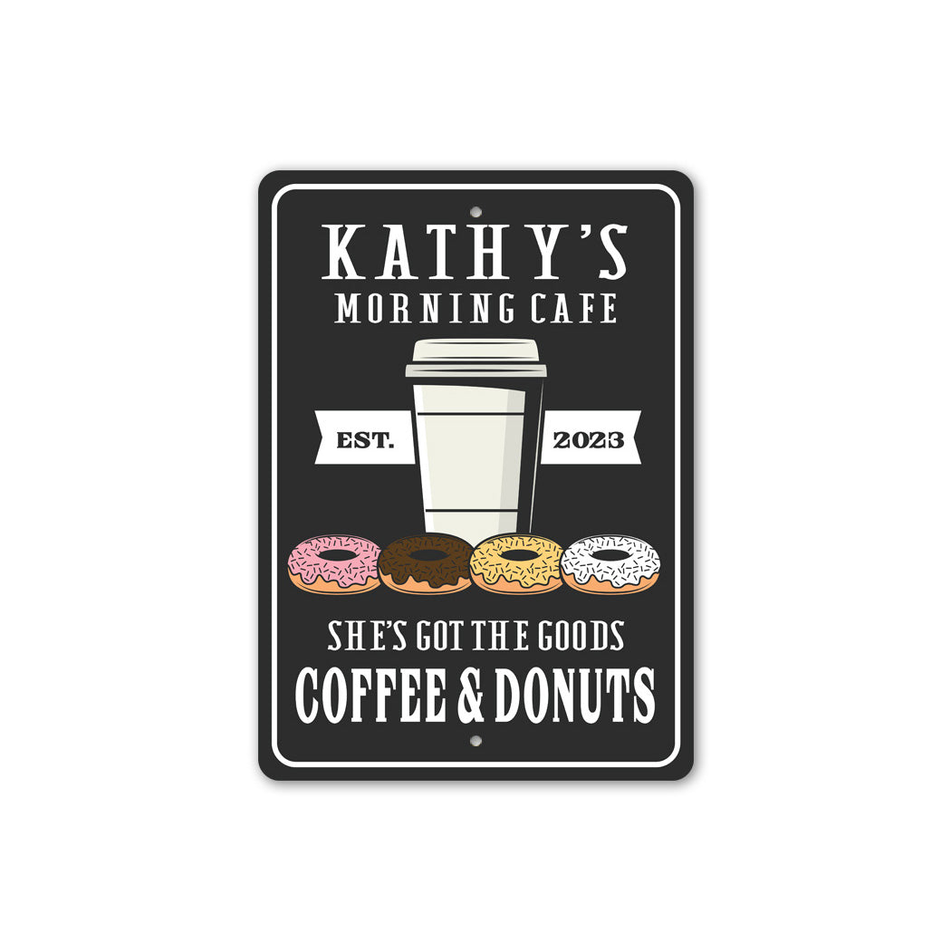 Coffee And Donuts Sign