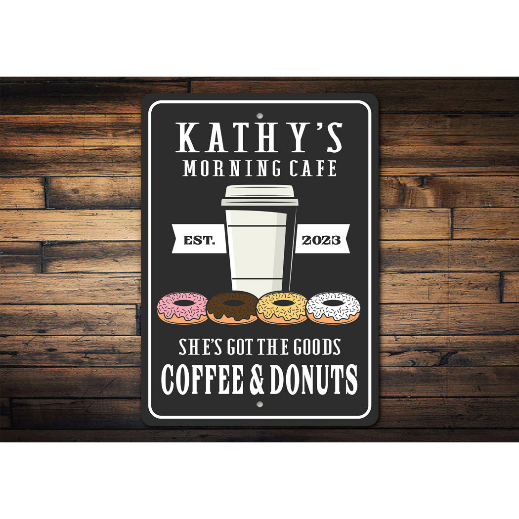 Coffee And Donuts Sign
