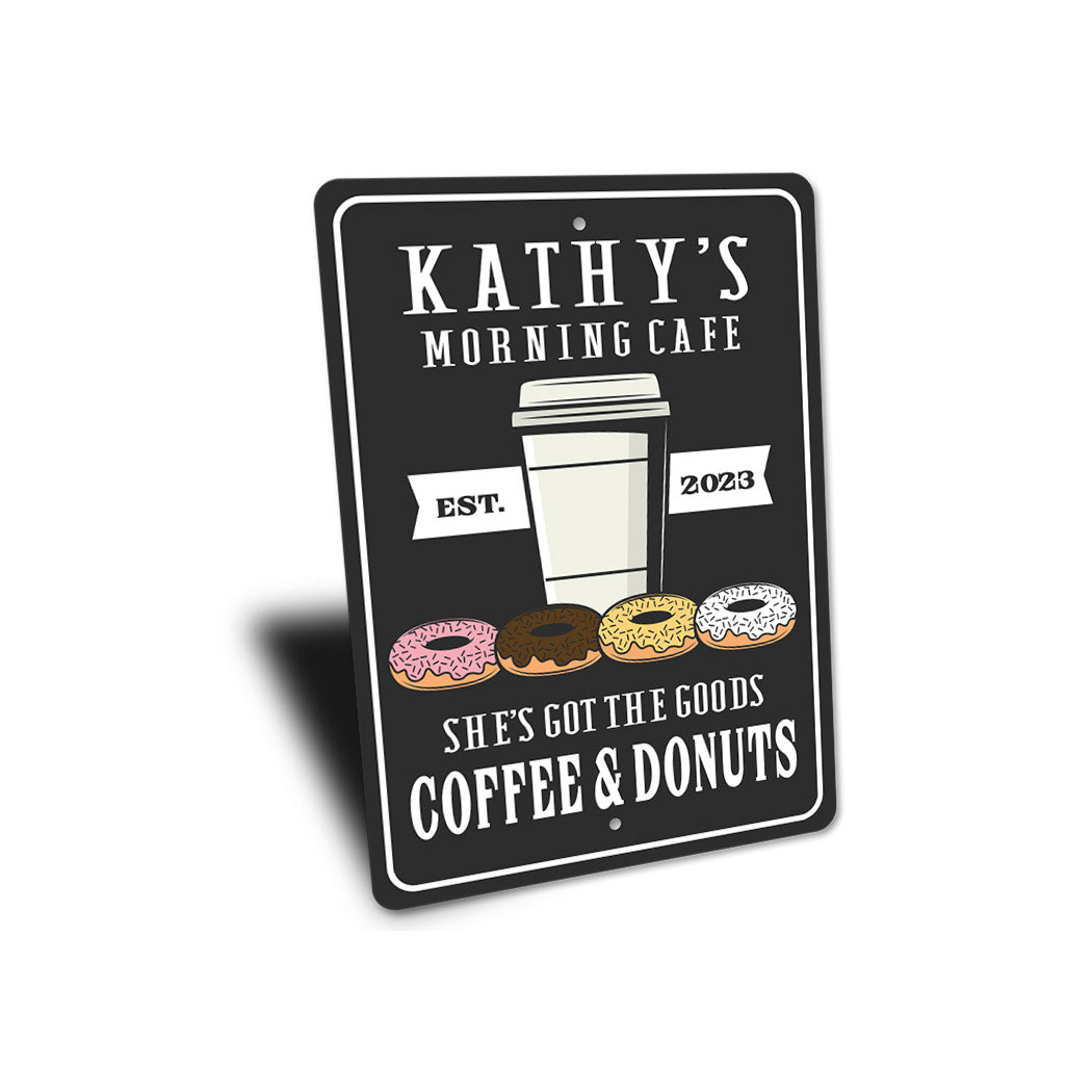 Coffee And Donuts Sign