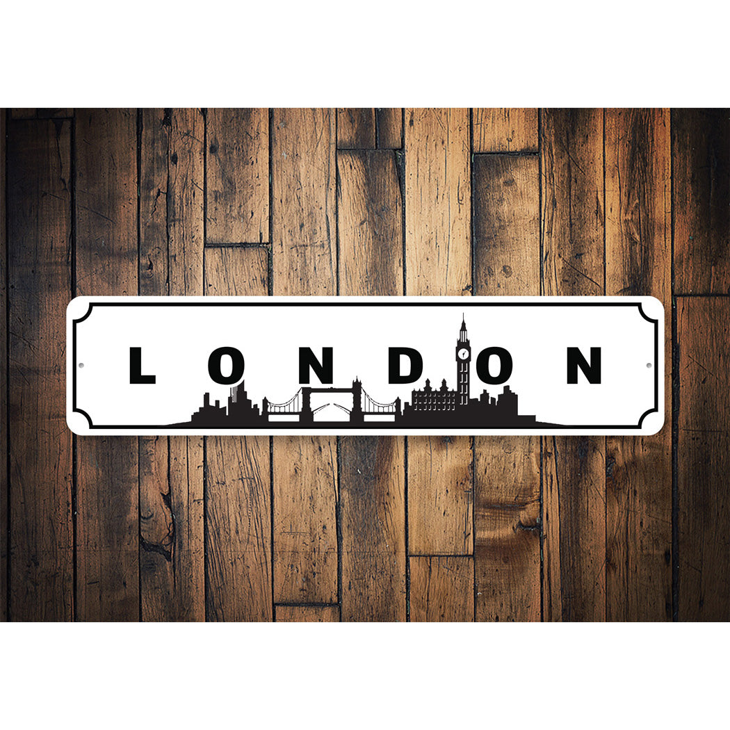 London Skyline Sign
